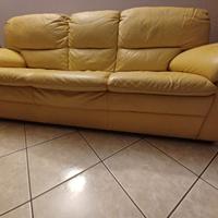 Divano in Pelle 3 posti