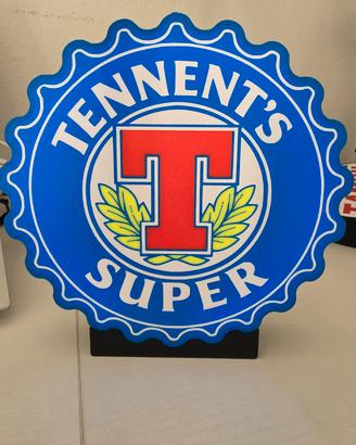 lightbox Tennent's Super stampa 3d