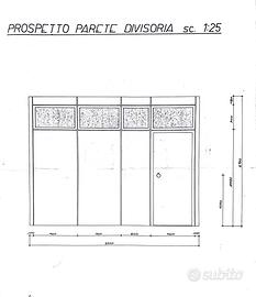 Cagliari - parete divisoria