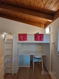 Letto a soppalco IKEA Smastad