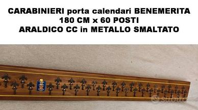 Porta CALENDARIO CARABINIERI 180 cm x 60 posti ARA