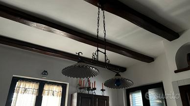 Lampadario country style