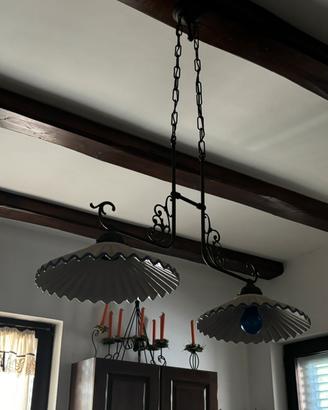 Lampadario country style