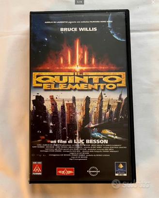 Il Quinto elemento VHS film del ‘97 cn BruceWillis