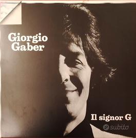 GIORGIO GABER vinili usati