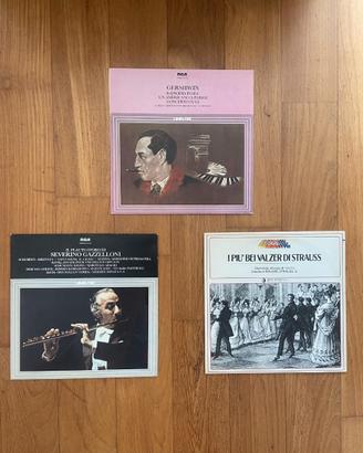 Lotto 3 Vinili LP Classical - George Gershwin
