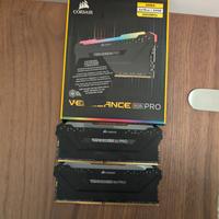 RAM Vengeance Pro RGB DDR4 32GB (16x2) 3600MHz