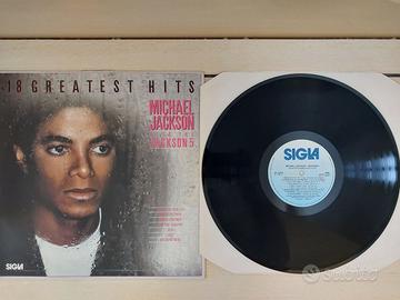 Michael Jackson - 18 Greatest Hits LP 33 giri