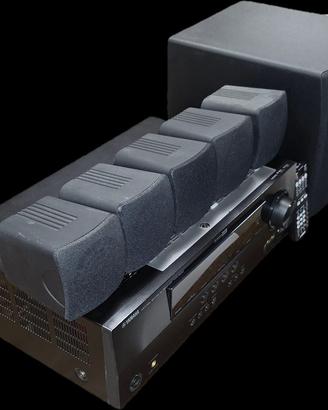  Sistema Home Theater 5.1 Yamaha (Sintoamplificato