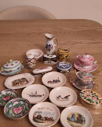 Miniature di porcellana