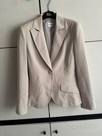 Blazer beige elegante – taglio classico