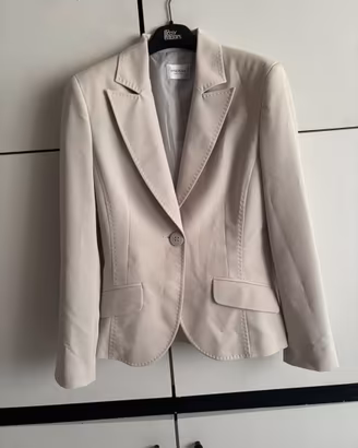 Blazer beige elegante – taglio classico