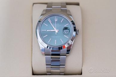 Rolex Datejust 41mm. NUOVO VERDE MENTA -ref.126300
