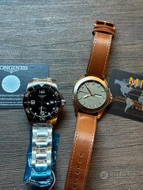 Lotto 2 orologi Longines HydroConquest e Mido