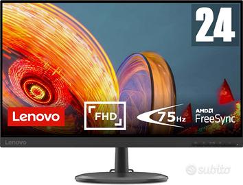 Lenovo D24 20 FULL HD Bordi ultra sottili Garanzia
