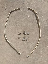 Profilo Bordo Scudo bianco/nero Lambretta li TV sx