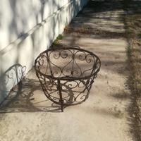 portavaso vintage in ferro