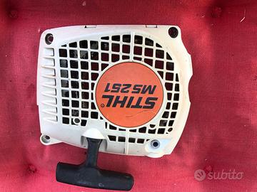 STIHL motosega MS 251 messa in moto completa