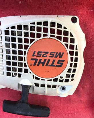 STIHL motosega MS 251 messa in moto completa