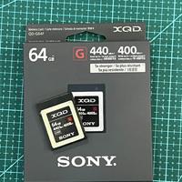 XQD SONY 64 GB Serie G, Lettura 440 MB/s