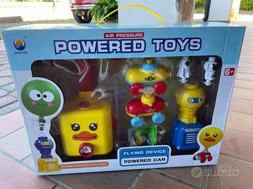 giocattolo con gonfia palloncini