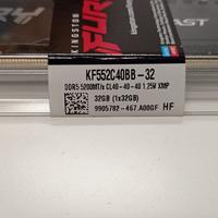 MEMORIA RAM KINGSTON FURY DDR5 32GB