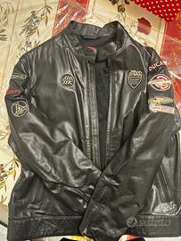 Ducati x dainese giacca pelle victory imola t.54