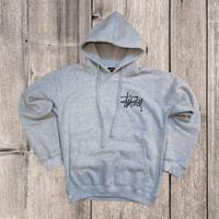 Felpa con cappuccio grigia