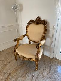 Poltrona antica vintage primi novecento