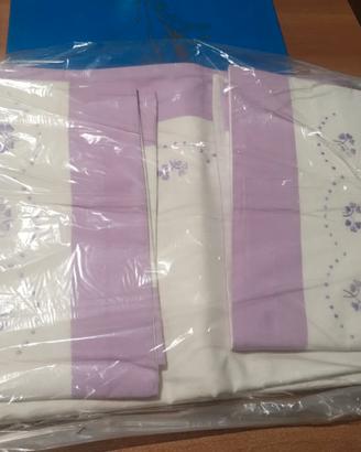 BURATTI VINTAGE PARURE MATRIMONIALE RICAMATA 100%