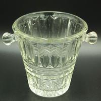 Secchiello per il ghiaccio in vetro  vintage '70