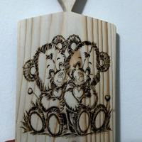 tagliere in legno  personalizzato 