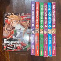 fumetti manga high school of dead da 1 a 7