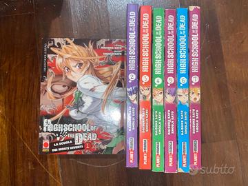 fumetti manga high school of dead da 1 a 7