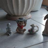 7 statuine di Capodimonte in porcellana