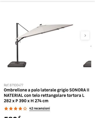 Ombrellone giardino Nuovo