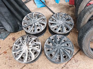 Cechi in ferro + Borchie WW/Audi/Seat/Skoda
