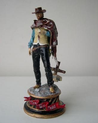 Clint Eastwood " IL BUONO"Action Figure resin enam