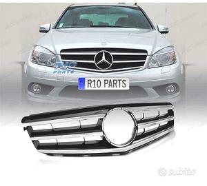 GRIGLIA PER MERCEDES CLASSE C W204 S204 07-14 NERO