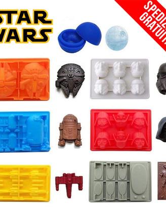 STAMPI SILICONE GUERRE STELLARI STAR WARS