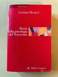 PSICOLOGIA -Storia della psicologia del Novecento