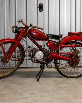 Moto Guzzi Guzzino 65 - targa e documenti d’epoca