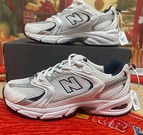 New Balance 530 Bianche e Blu 42 Nuove