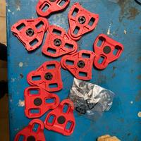 Tacchette look keo rosse