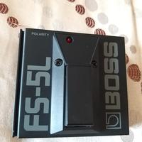 Pedale Switch Interruttore Boss FS-5L con LED