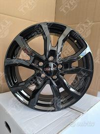Cerchi DEZENT TV BLACK 17" - AUDI/MERCEDES/BMW/MI