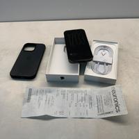 Iphone 16 Pro nero in garanzia + cover originale