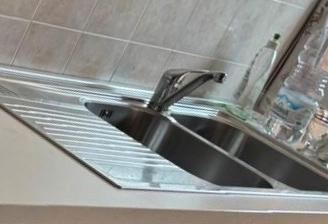 Lavello doppia vasca + gocciolatoio