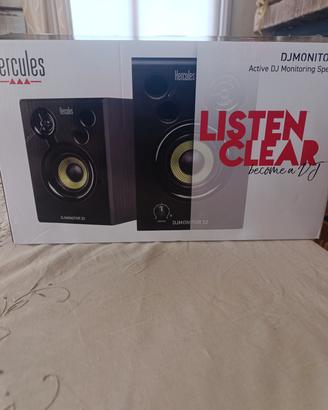 casse audio Hercules dj monitor 32 