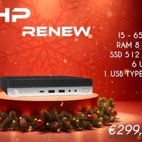 Mini pc da tavolo hp